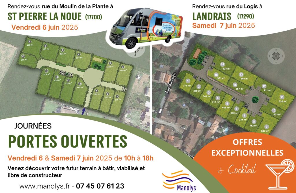 Portes Ouvertes Manolys – Vendredi 6 & Samedi 7 juin 2025 de 10h à 18h !